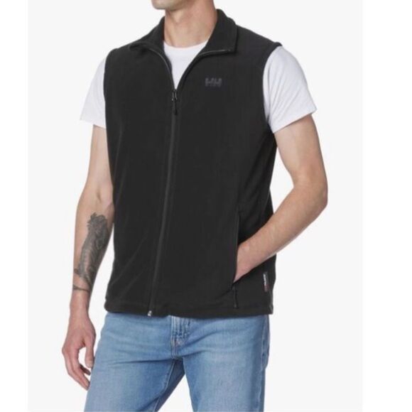 Helly Hansen Other - Helly Hansen Black Fleece Full Zip Daybreaker Vest S